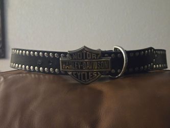 HARLEY DAVIDSON LEATHER BELT