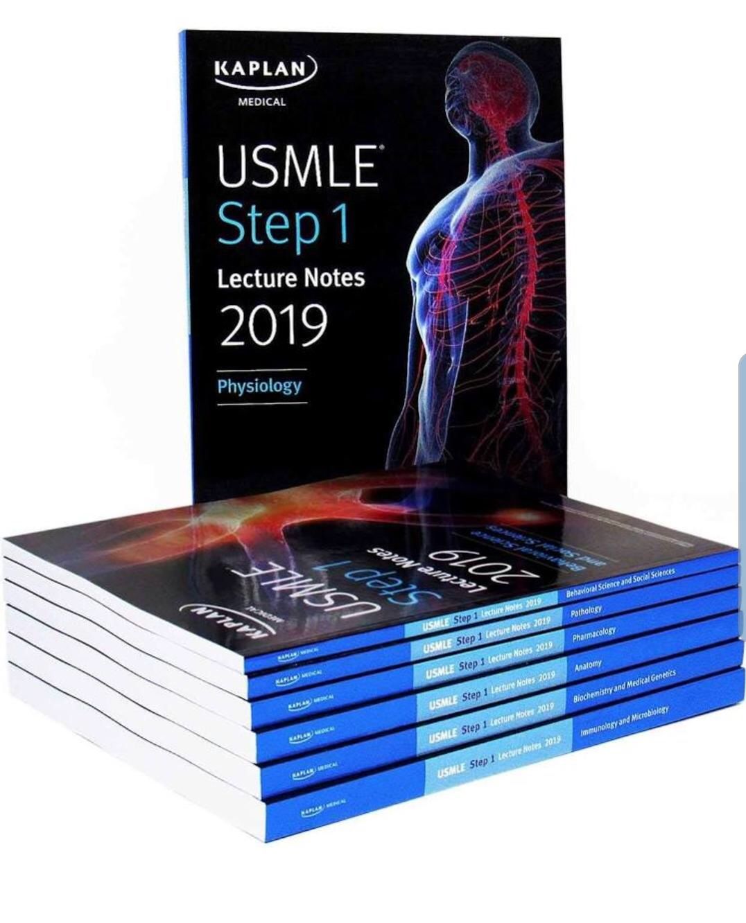 Kaplan's USMLE step 1 lecture notes 2019 brand new. $100