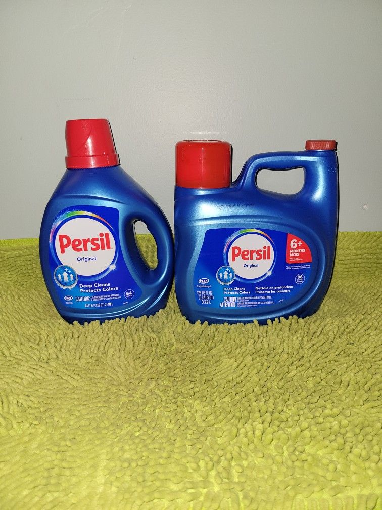 2 Persil Laundry Detergent 84oz/126oz
