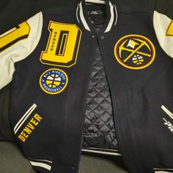 Denver Nuggets Letterman Jacket