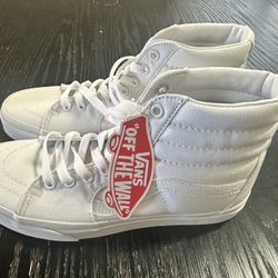 Vans/shoes (White High Tops) Men or Women’s 