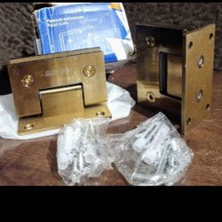 2 Pack 90 Degree Glass Door Hinges