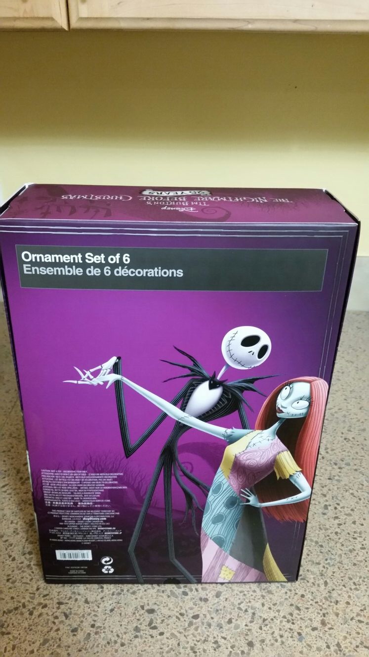 Nightmare before Christmas 25th anniversary limited ornaments