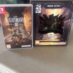 Nintendo switch little nightmares 3 mirror edition with game