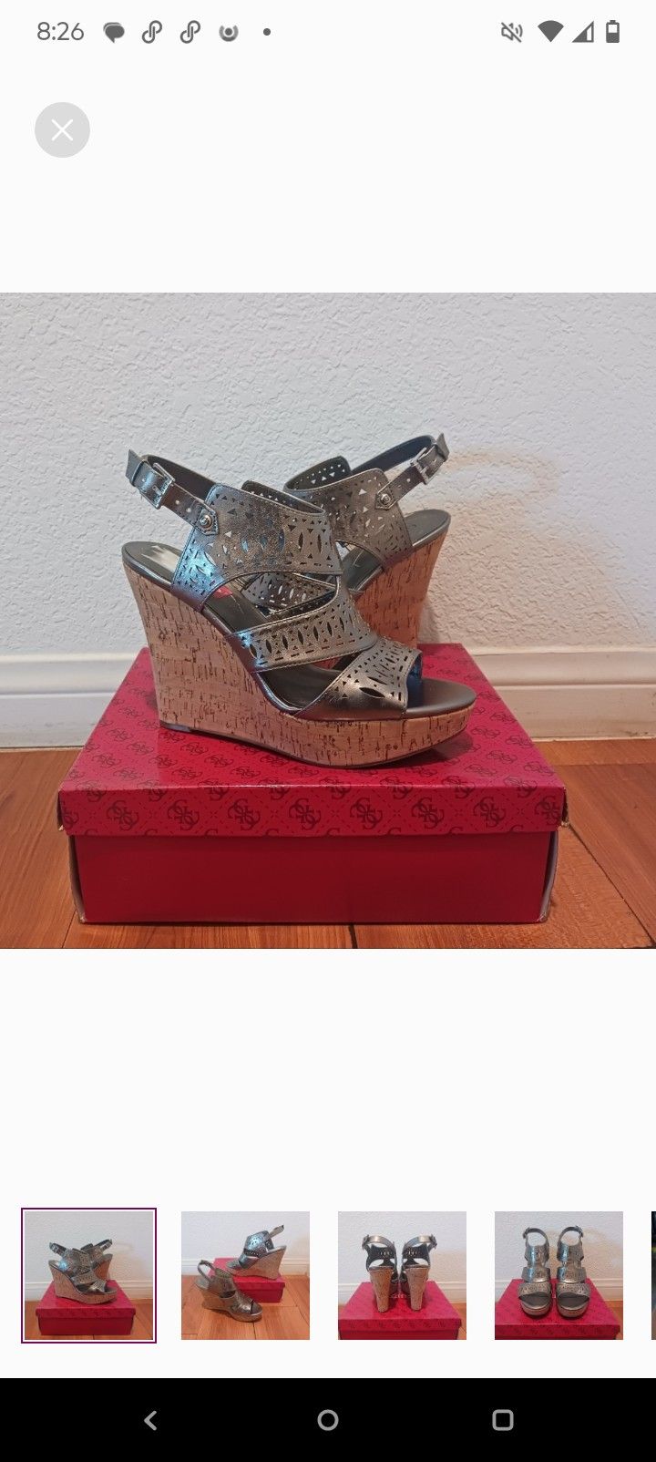 Guess Wedge Multiple Sizes Women's 5.5 And 9