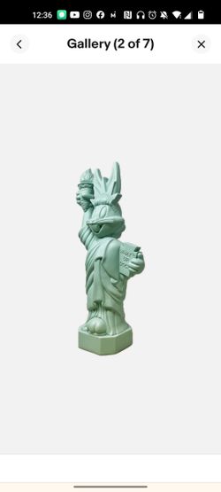 Bugs Bunny Statue of Liberty Coin Bank