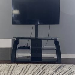 Black TV Stand 