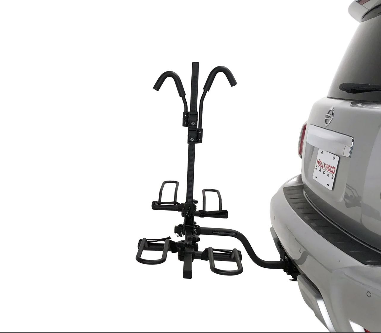 Trail rider hitch bike rack