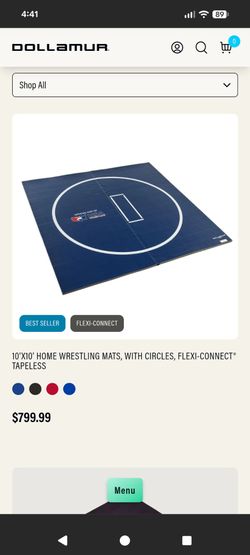 10x10 Wrestling Mat Dollamur
