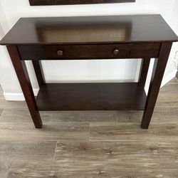 Console Or Entry Table Or Sideboard With Drawer