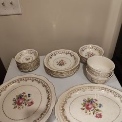 American Beauty Antiques Dishes