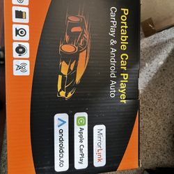 portable car player carplay & android auto