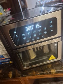 Sur la table air fryer