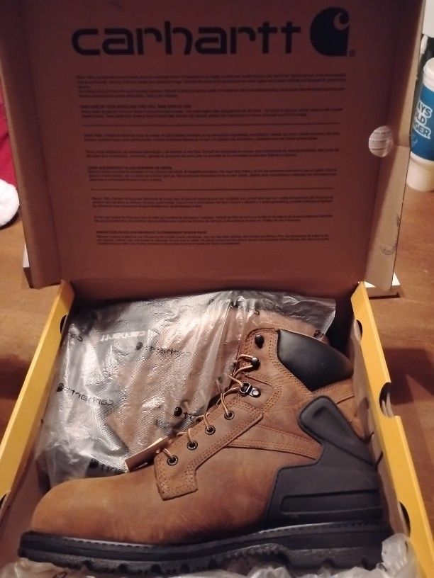 Carhartt Steel Toe Work Boots. Brand New!