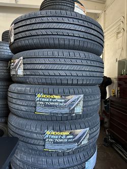 215/70/15 Blackhawk A/S