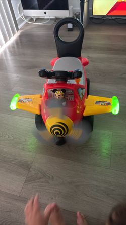 Mickey Mouse Airplane Toddler Ride-On Toy