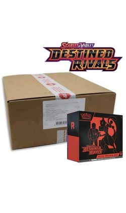 Pokémon Destined Rivals Sealed ETB Cases