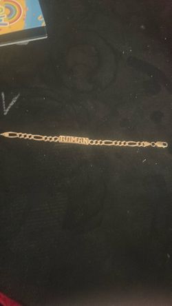 14k baby bracelet
