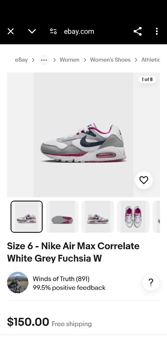 Nike Air Max Correlate Women's Sneakers