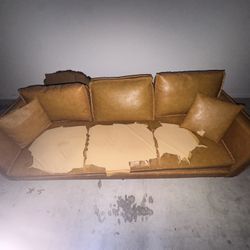 Leather Couch