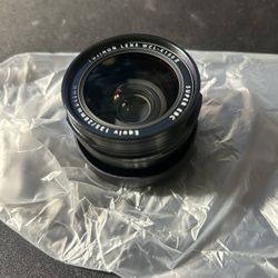 FUJIFILM WCL-X100 II Wide Angle Lens Black - auto Recognition with X100F
