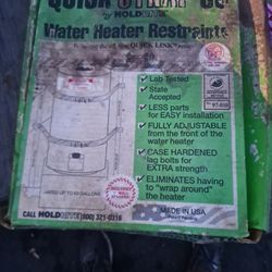 Water Heater Safety Strap