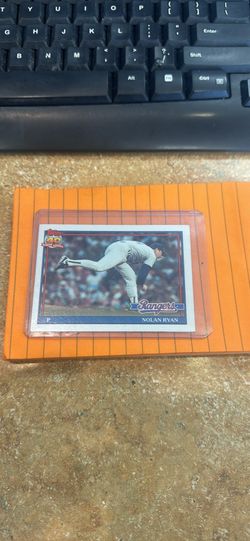 Nolan ryan topps 40 year card