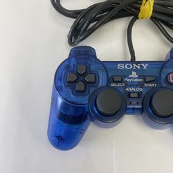 Sony PlayStation 2 PS2 Ocean Blue Clear Controller OEM DualShock 2 SCPH-10010  for Sale in Pelham, NH - OfferUp