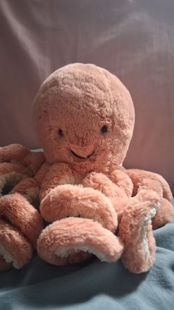 Jellycat Odell Octopus Stuffed Animal (10.5 inches)