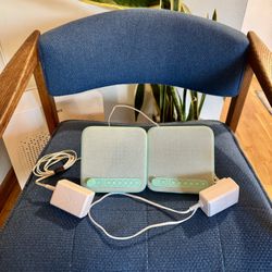 Sound Machines, Set Of 2, Mint Green