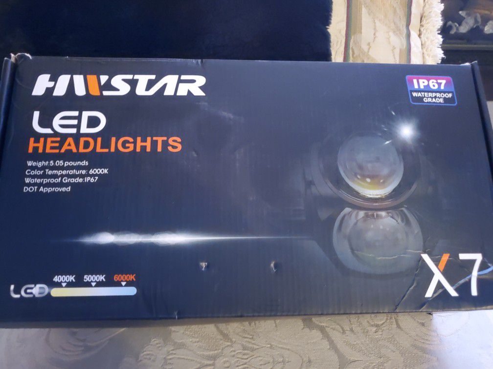 Hwstar Led Headlights X7 