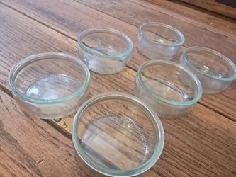 Glass Dessert Ramekins in a set of 6