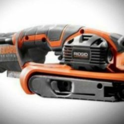 New Ridgid 6.5 Amp Corded 3 in. x 18 in. Heavy-Duty Variable Speed Belt Sander with Airguard Technology (No Box)