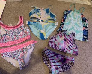 3 Girls Bathing Suits Plus Extra Top 