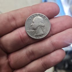 1967 No Mint Mark quarter 