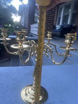 Brass Candelabra 7 Candle Holder