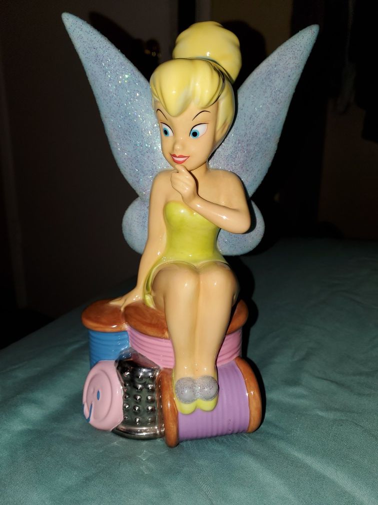 9 inch tall perfect TINKERBELL bank