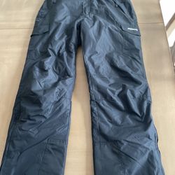 Men’s black Ski pants  32-34 Brand New