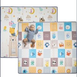 New Little Big Hugs Foldable Play Mat 79x71x0.8 with carry bag