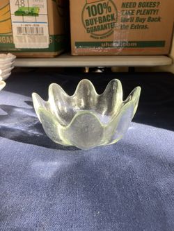 Set Of Glass Dessert Bowls