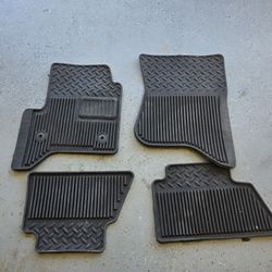 Silverado Rubber Floor Mats