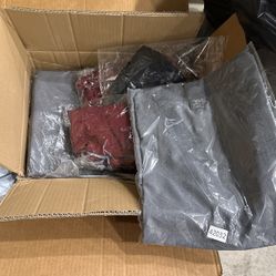 Box Full Of New Scrubs! Different Sizes