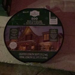 Multicolor Icicle  Lights