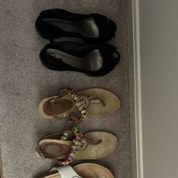 Various Dress Shoes, Boots, Sandals