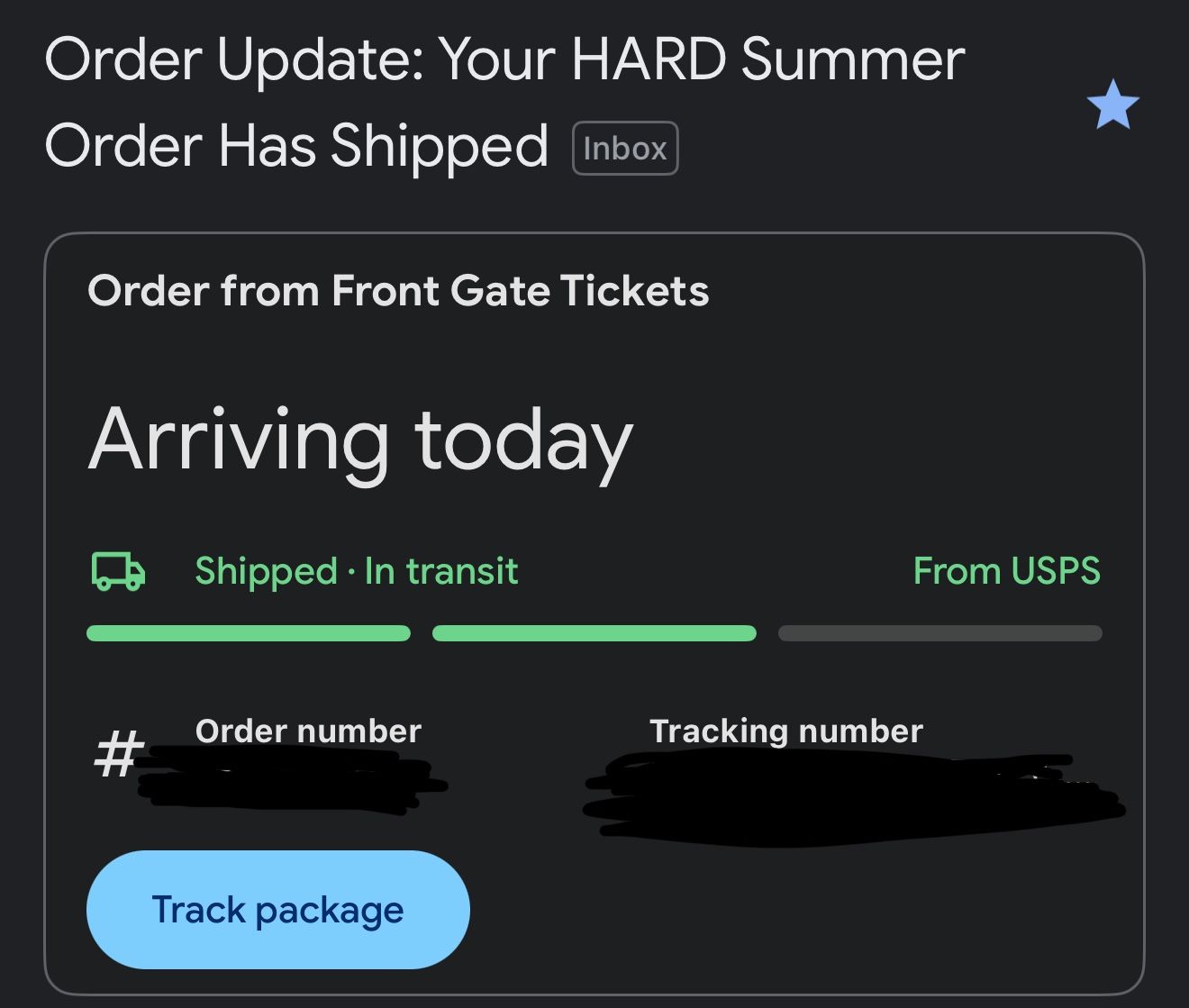 Hard Summer Wristbands 2 (two day) VIP