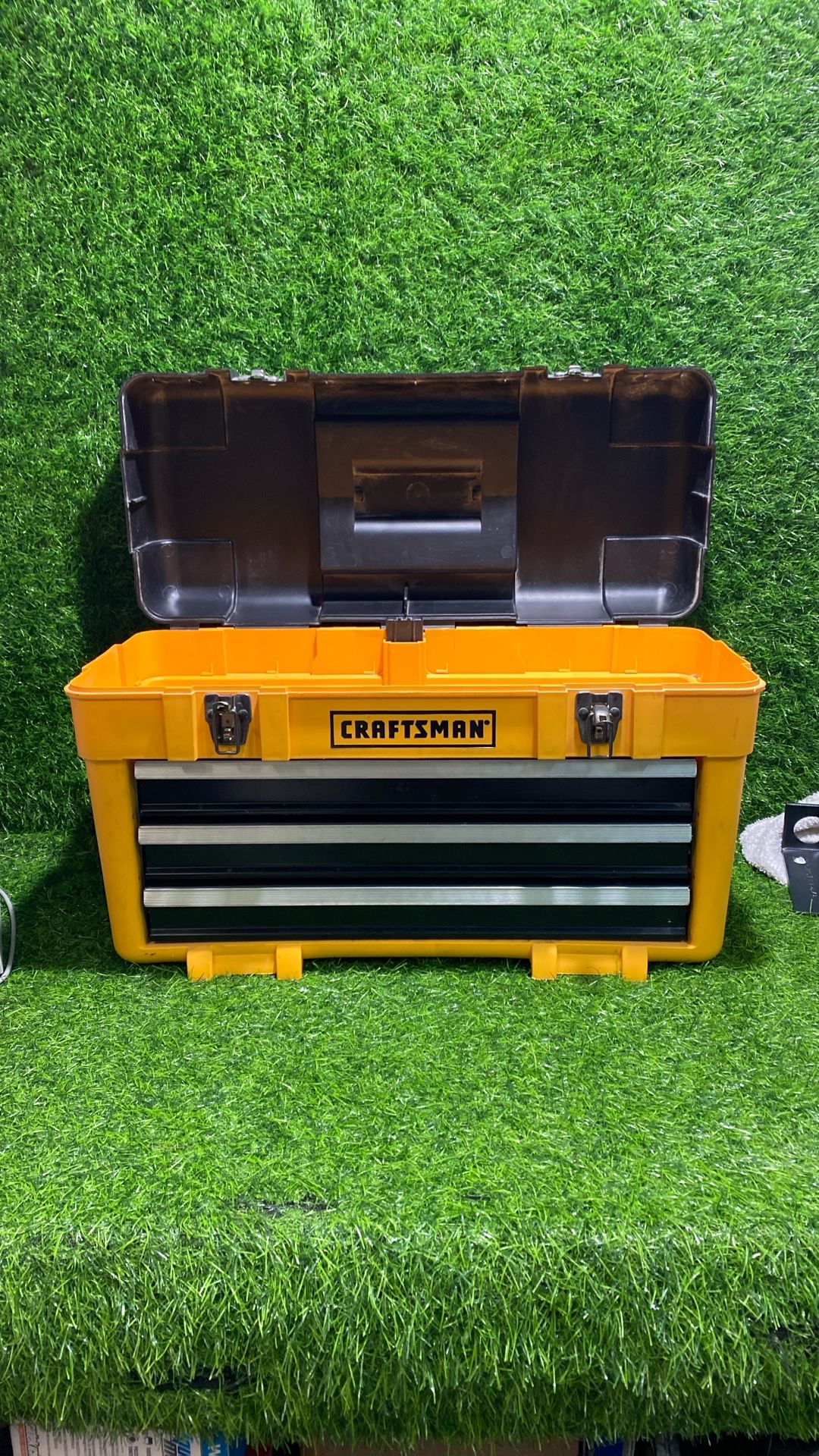 Craftsman 3 Drawer Heavy Duty Plastic Tool Box