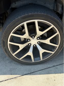 Tires 24 with rim