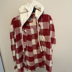Hooded flannel