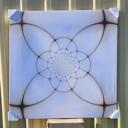 48” x 48” Hand Stretched Artists Canvas - Retails over $600