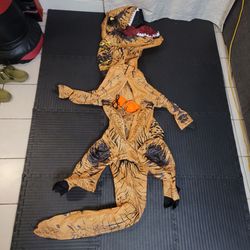 Kids blowup dinosaur costume